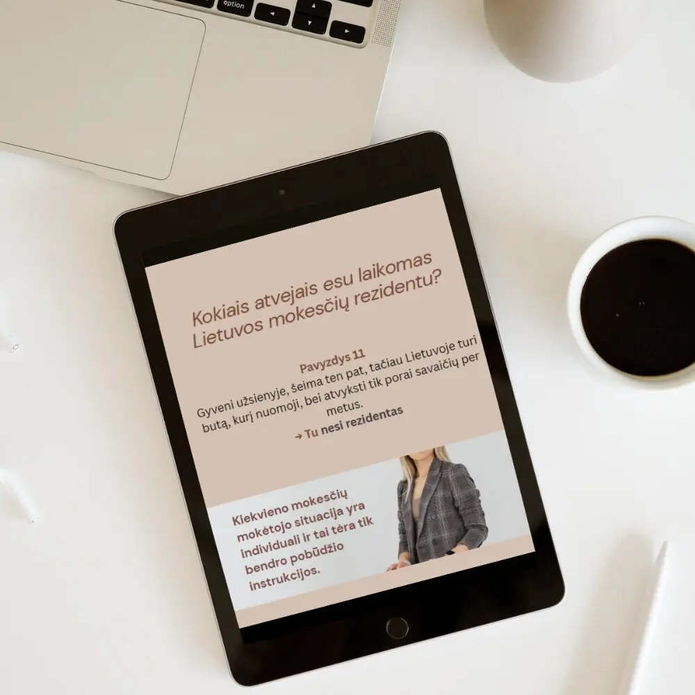 Mokesčių rezidentas: greitoji atmintinė