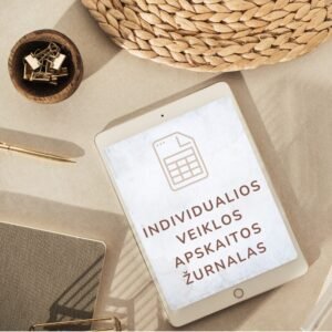 Individualios veiklos apskaitos žurnalas – Excel